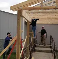 KSU construction students raised funds for a clothing center